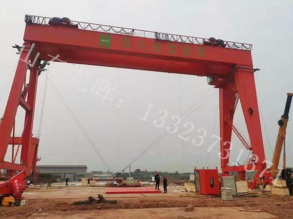 山東淄博門式起重機(jī)銷售廠家生產(chǎn)手推式龍門吊