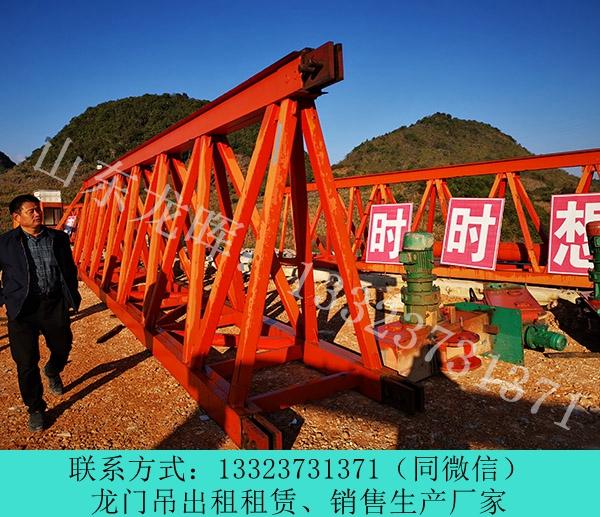 山東煙臺門式起重機銷售廠家60噸龍門吊出租