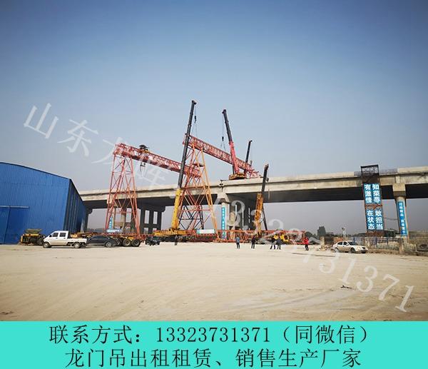 山東倒三角門式起重機(jī) 泰安龍門吊銷售廠家