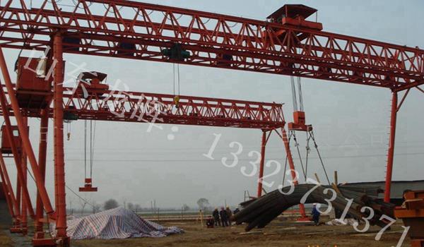 山東淄博門(mén)式起重機(jī)銷售廠家ME型雙主梁龍門(mén)吊