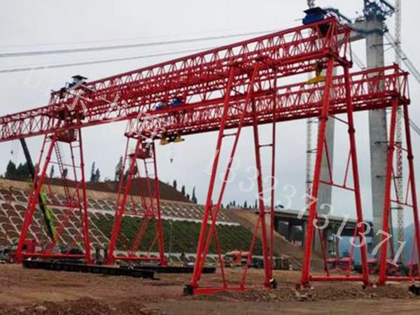 山東威海門式起重機廠家設備操作方便