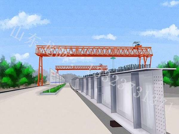 福建泉州門式起重機廠家起重機的緩沖設備