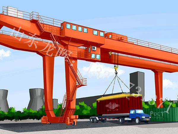 遼寧鐵嶺龍門吊出租公司MG80T龍門吊主要限位器