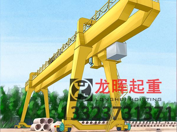 100噸龍門吊安裝防脫軌裝置對(duì)安全運(yùn)行至關(guān)重要